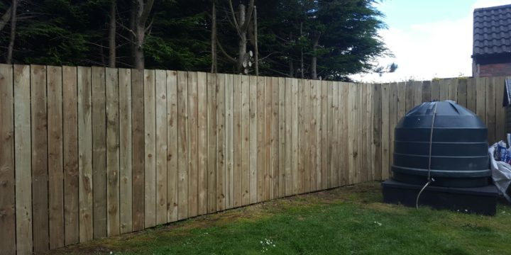 New fence fitted in Ballycarry