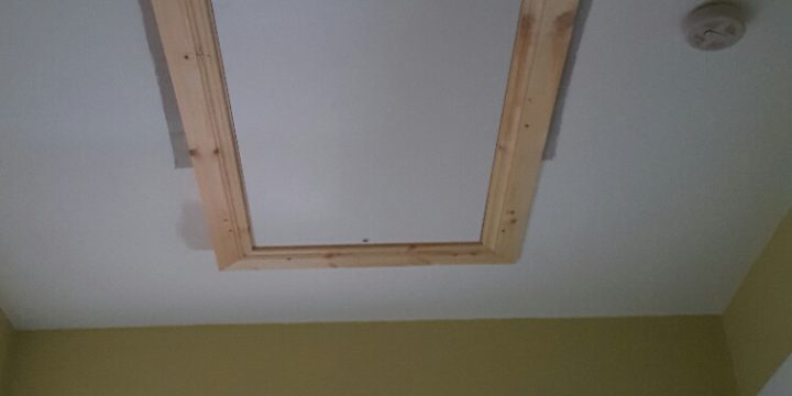 Loft ladder fitted in Ballycarry
