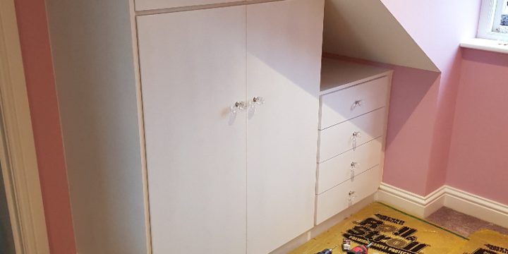 New custom made cupboards in Holywood