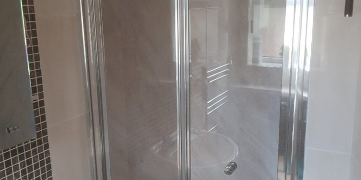 Multipanel and Shower Doors fitted in Antrim